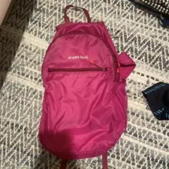 mont-bell ピンク バックパック　10L モンベル