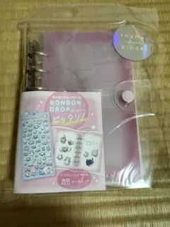 クーリア　とうめいシールバインダー　ピンク