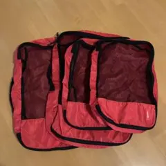 トラベル ポーチ 旅行用 収納4点セット Lサイズ×2点 Mサイズ×2点