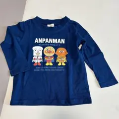 アンパンマン 長袖Tシャツ 100 青のサムネイル