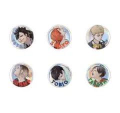 ハイキュー!! ジャンプGIGA　限定誌上通販　メタリック缶バッジ6種セット