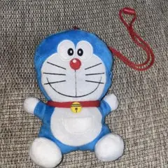ドラえもん ぬいぐるみポーチ ネックストラップ付