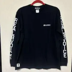 RealBvoice 長袖カットソー ブラック