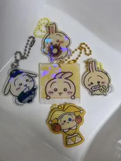 ちいかわうさぎキーホルダー5個セット