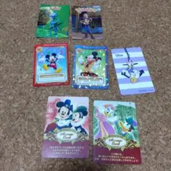 ディズニー 　カードセット7枚