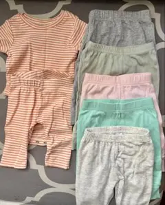 新生児と0～3ヶ月の女の子用服セット