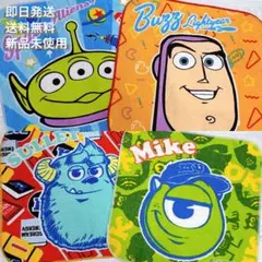 ディズニー ピクサー 4枚セット 新品未使用 トイストーリー モンスターズインク