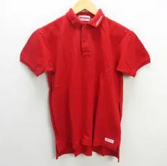 ミキハウス メンズ ポロシャツ 赤