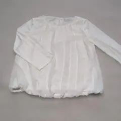 シフォンブラウス　オフホワイト　Мサイズ