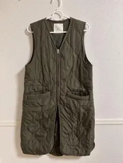 ロングベスト ダウンベスト