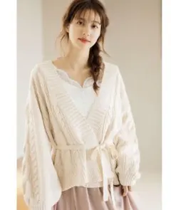 最終値下げ　イング　ニットカーディガン　新品