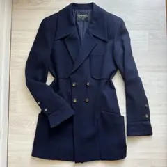 CHANEL シャネル ネイビー ダブルココボタンジャケットのサムネイル