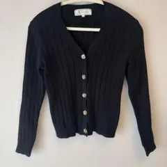 ROPÉ PICNIC ブラックカーディガン