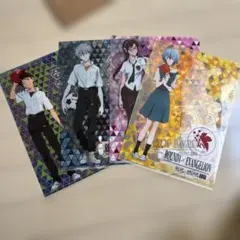 エヴァンゲリオン ROUND1 コラボ クリアファイル 4枚セット