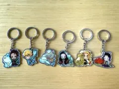 鬼滅の刃　ご当地キーホルダー6個セット