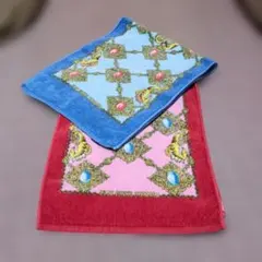 【未使用】希少　Junko Shimada フェイスタオル 2枚セット綿100%