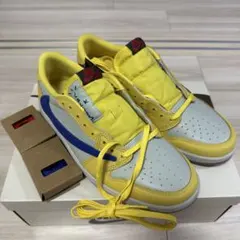 新品Travis Scott × Nike Air Jordan 1 カナリー
