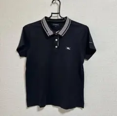 BURBERRYGOLF バーバリーゴルフ 半袖ポロシャツ ブラック ホースロゴのサムネイル