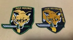 メタルギアソリッド　FOX HOUND ワッペン