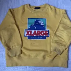 XLARGE KIDSイエロー トレーナー