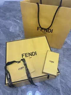 【新品・未使用】FENDI （フェンディー）ショッパー・空箱・付属品セット