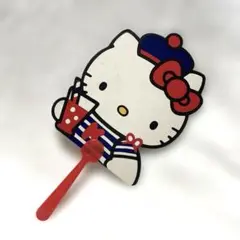 ハローキティ1988年うちわ昭和レトロ
