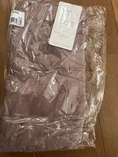 エバークローゼット　パンツ　裏起毛　130 あずき色