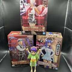 ワンピースフィギュア お玉・ウタ・うるティ・コビー4体セット
