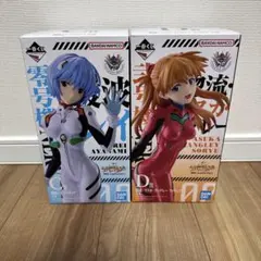 一番くじ エヴァンゲリオン 30thＣ賞Ｄ賞 綾波レイ 惣流・アスカ・ラングレー