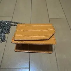 AZUL by moussy クロコダイル風ショルダーバッグ