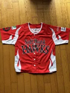 SoftBank Hawks ユニフォーム Sサイズ レッド