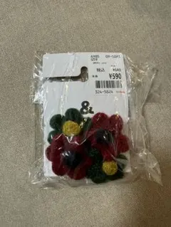 【&mignon アンドミニョン】バースデイ　ヘアクリップ2点セット