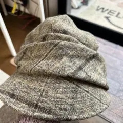 QUEEN HEAD チェック柄キャスケット