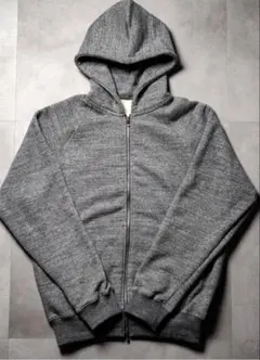 Loopwheel zip hoodie