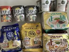 マルちゃん正麺、ラ王、韓飯等食品詰め合わせ セットのサムネイル