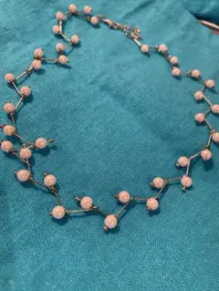 【ほぼ新品】パールビジューネックレス