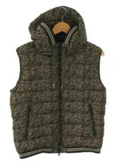 アズールbyマウジー 迷彩柄 ダウンベスト