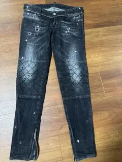 美品DSQUARED2 スキニージーンズ 38 ブラック