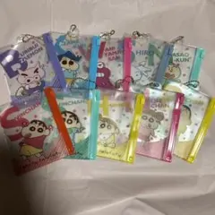 【新商品】ダイソー クレヨンしんちゃん チェーン付ファスナーケース 全10種類★