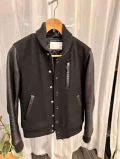 URBAN RESEARCH iD メルトン/UKラムレザースタジャンS