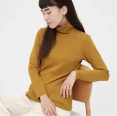 ユニクロ ヒートテック コットン タートルネック Mサイズ