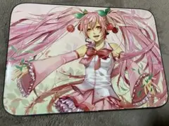 初音ミク 雪ミク 四季の移ろい マルチラバーマット Liita デスクマット