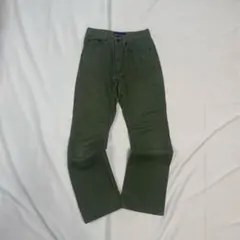 00's vintage カーキ フレアデニム アーカイブ グランジ y2k