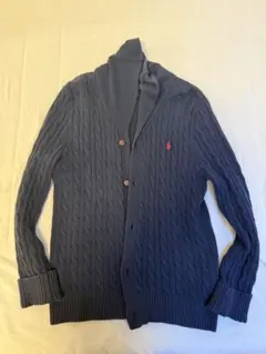 ラルフローレン　カーディガン　ネイビー　L/G（14-16） ボーイズ