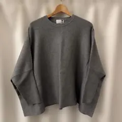 【ヤマダヤ】soeur 7 グレー ニットセーター 長袖