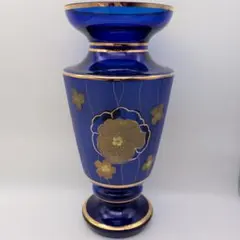 ボヘミアガラス ボヘミアグラス フラワーベース ベース 花瓶