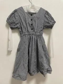 【ALGY】アルジー 140 美品！オフショルダー 半袖ワンピース 清楚系