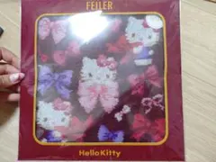 FEILER✕ハローキティ♡フェイラー♡キティコラボ♡タオルハンカチ♡未開封のサムネイル