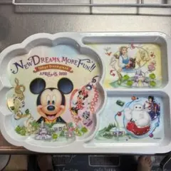 東京ディズニーランド 仕切り皿 スーベニア