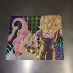 ドラゴンボールZ　一番くじミニステッカー(孫悟空、魔人ブウ)